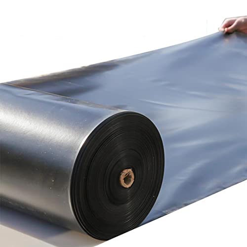 Revestimiento para estanques Jardines acuáticos Fundas para estanques Lona para estanques precortada Flexible Resistente a pinchazos y desgarros de 0,2 mm para cascadas, estanques de Peces, Fuentes