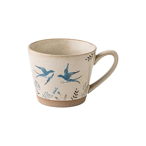 Taza de cerámica con diseño animal, 13 onzas
