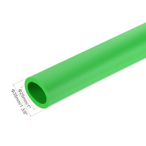 Image of uxcell Foam Tubing for Handle Grip Support,28mm(1 1 /8 inch) ID 38mm(1 1 /2 inch) OD 0.3 Meter /1ft Length Green