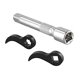 FUBESK Elegantes y funcionales 3 barras de palanca diseñadas para incluir adaptadores y extensiones para mejorar las tareas mecánicas (1,27 cm)