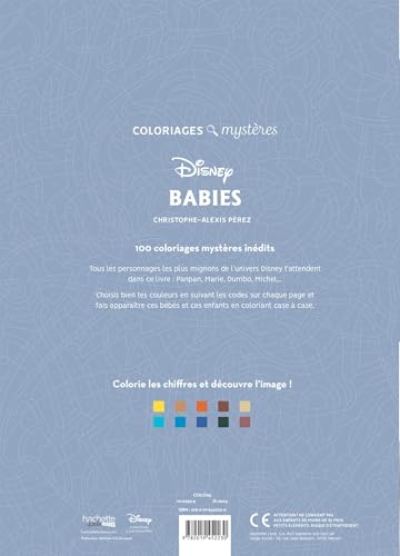Coloriages mystรจres Disney Babies