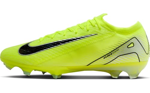 Nike Mercurial Vapor 16 Elite FG Low-Top Fußballschuh, Zapatillas de fútbol Hombre, Negro voltio, 42 EU