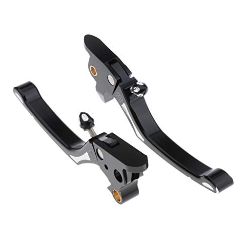 Homyl 1 conjunto de acessórios de alavanca de freio de embreagem para motocicleta 08-13FLHT FLHX FLT