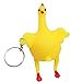 Pincez Poulet Jouets, La Poule Pondeuse Egg Toy Enfants Tricky Dr?Le Gadgets Keyring Stress Relief Jouet De Nouveaut¨¦ Chick Ornements Porte-cl¨¦s