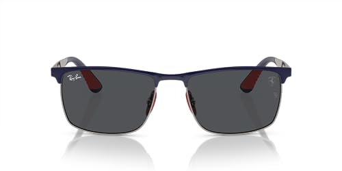 Image of Ray-Ban Rb3726m Scuderia Ferrari Collection Rectangular Sunglasses