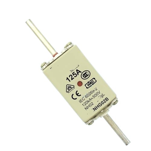 Fusible 125NHG02B 125A 500V gL NH02 cartouche couteau taille 2