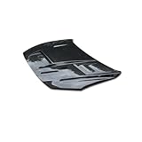 Compatible for Mazda 3 Axela ABS/Carbon Fiber Car Front Bumper Engine Hoods Cover Compatible for Mazda 3 Axela Sedan 2014 2015 2016 2017(Carbon Fiber Pattern)