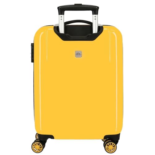 Enso Play All Day Cabin Suitcase Yellow 38x55x20cm Hard ABS Combination Lock Side 34L 2kg 0 Hand Luggage, Lemon Tree, Cabin Suitcase, Lemon Tree, 38x55x20cm, Cabin Suitcase3