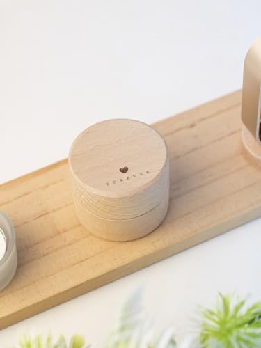 iwoohome Mini Urne für Asche,Urnen für die Einäscherung von Haustieren, Urnen für Hunde- und Katzenasche (Heart)