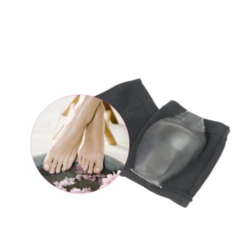 FOMIYES 1 Pair Anti-Crack Gel Ankle Socks Soft Comfortable Heel Protectors for Wear