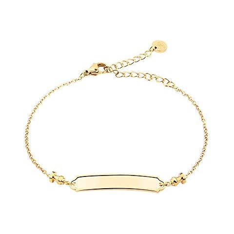Paul Hewitt Pier Pulsera de Acero Inoxidable para Mujer con Placa para Grabados Cover