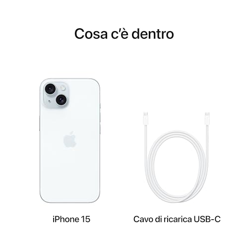 iPhone 15 (256 GB) - Azzurro - Smartphone - Immagine 5