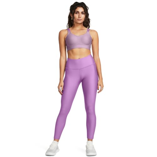 Image of Under Armour Women's HeatGear Armour High Waisted Ankle No-Slip Leggings