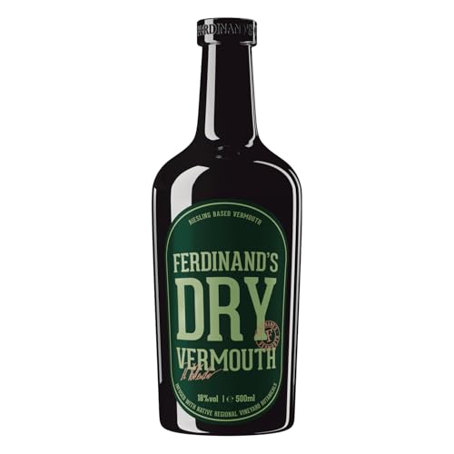 Ferdinand's | Dry Vermouth | 500 ml | Einzigartige Leichtigkeit & Eleganz im Geschmack | Trocken | Floraler & würziger Charakter
