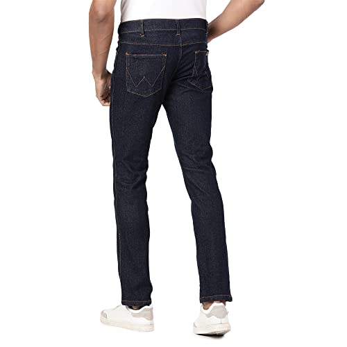 Image of Wrangler Men's Skanders Slim Fit Low-Rise Jeans