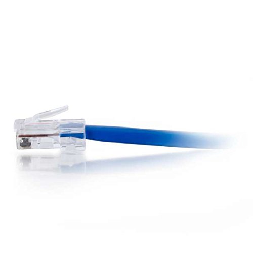 Image of C2G 24348 Cat5e Cables - Non-Booted Unshielded Ethernet Network Patch Cable Multipack (25 Pack) Blue (3 Feet, 0.91 Meters)