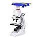 WDBBY Ensemble de Microscope Biologique monoculaire pour étudiant 1200X