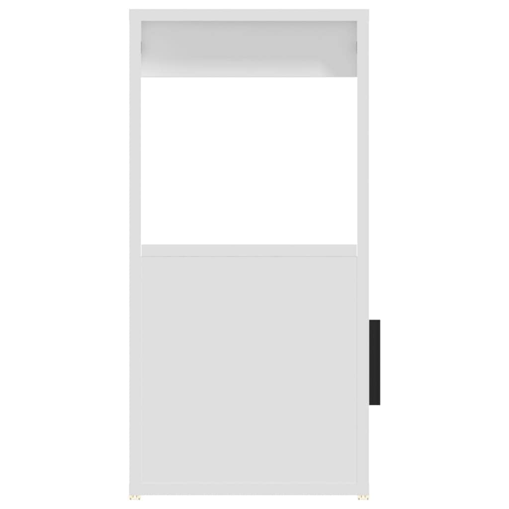 vidaXL Buffet Armoire de Rangement Organisateur de Maison Meuble de Rangement Armoire de Salon Blanc 80x30x60 cm Bois d'Ingénierie