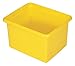 Rubbermaid Commercial Products FG9T8400YEL Organizing Bin, Housekeeping Cart Accessories, 30 quart, Yellow