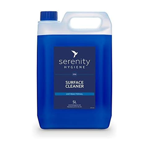 Serenity Hygiene Concentrated All Purpose Surface Cleaner Spray - Up to 50 Litres from 1 Litre - Great for Bathrooms & kitchen - Food-Safe, Cruelty-Free, & Vegan-Friendly Formula - 5 Litre Pack of 1 Cover