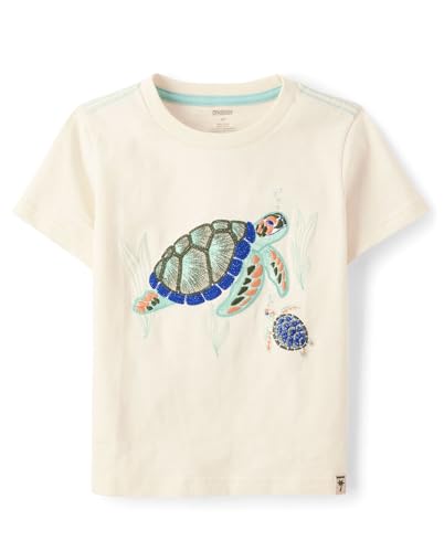 Image of Gymboree Boys' and Toddler Embroidered Graphic T-Shirt