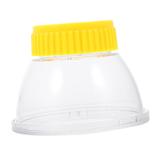 Abaodam Caja Spray De Cama Del Receptor Espectador Equipo De Exploración De La Naturaleza Receptor Para Abeja Juguetes Jaula De Observación Transpirable Abs Yellow