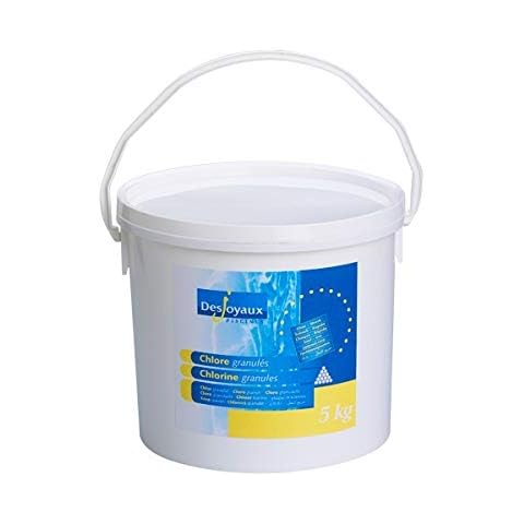Desjoyaux Pools 5kg Chlorine Shock Granules - Chemical Treatment - Hot Tub & Swimming Pool Shock Treatment - Premium Grade Stabilised Chlorine Granules Cover