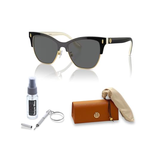 Tory Burch TY7199 Cat Eye Sunglasses for Women +BUNDLE with ACCESSORY EYEWEAR KIT2