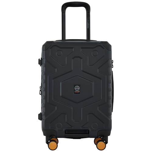 Image of Wrangler ATG Outland Expandable Hardside Luggage, Jet Black, 3 Piece Set