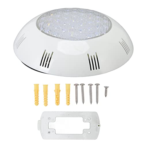 NUMNBE Foco Azul LED para Piscinas 9W 6500K IP68, Luz Blanca Sumergible con Montaje en Pared y Diseño Compacto - Alta Luminosidad, Bajo Voltaje 12V AC, Resistente al Agua para Uso