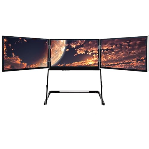 Image of Laptop Dual Monitors, Display Extender, 15.6-inch Full HD Portable Monitor, External Laptop Screen Extender,for Video Editing, Graphic Design, and Content Creation