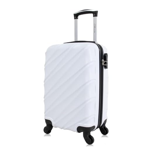 Mala de viagem bordo pequena 10kg Havana Swiss Move Branco