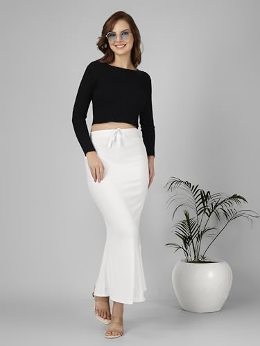 Image of Nexsus Stretchable Saree Shapewear | Petticoat for Women | Cotton Blended | Skirts for Women | Shape Wear Dress for Saree | Available in 80+ Colors and Plus Sizes