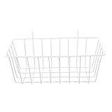 Panier suspendu de cuisine : apporte un style différent à votre espace, organise les cuisines, les garde-manger, les buanderies, les placards et les armoires de salle de bain, paniers de rangement en fil de fer