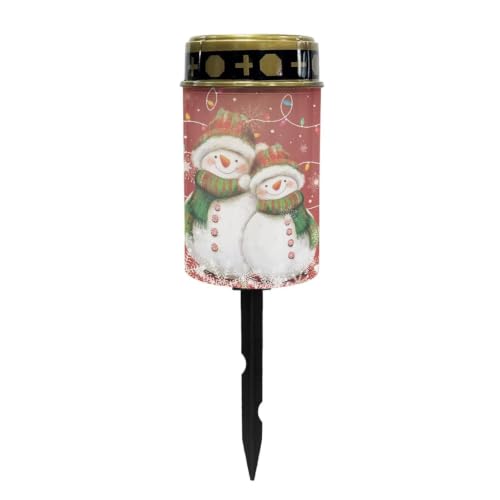 Image of Christmas Cemetery Solar Lights Flameless Candle