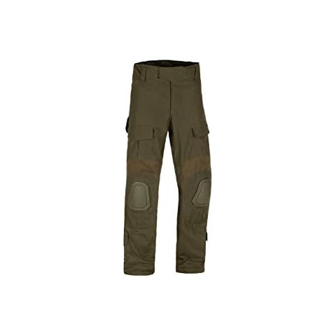 Invader Gear Predator Combat Pants Kampfhose Airsoft Army Paintball Outdoor Rippstop Hosen (S, Ranger Green) Cover