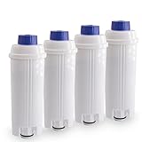YIWEOG elemento purificador Cartucho de filtro de repuesto para café, 4 piezas, filtro de repuesto para café, compatible con DSL C002, accesorio para máquina de café, filtro de agua para cafetera