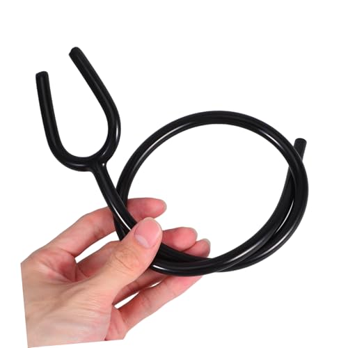LOLIPPYY 2 Stück PVC Ersatzschläuche Y Förmiges Design für Präzise Klangübertragung Leicht zu Reinigen zu Wechseln für Ärzte Pflegekräfte Medizinstudenten