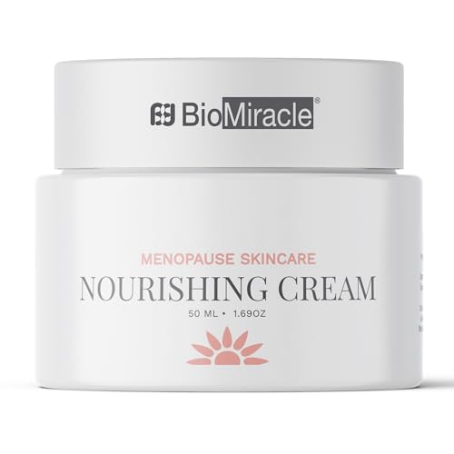 BioMiracle Nourishing Cream, Menopause Skincare 50ml/1.69oz.