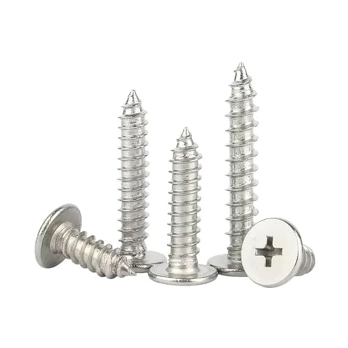 Zt^bsO˂ M2 M2.6 M3 M3.5 M4 M5 M6 NX^tbgEF[nwbh304XeX|Zt^bsOlW(6mm,(50pcs)M3)