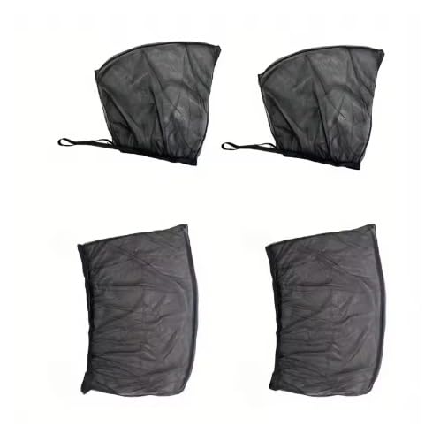 Parasol para ventana de coche transpirable y universal de 2 o 4 unidades