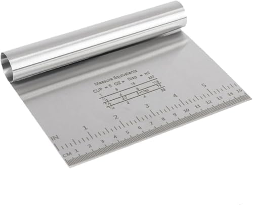 Espátula para cortar, raspar alimentos, aço Inox, 15cm, Multiuso ...