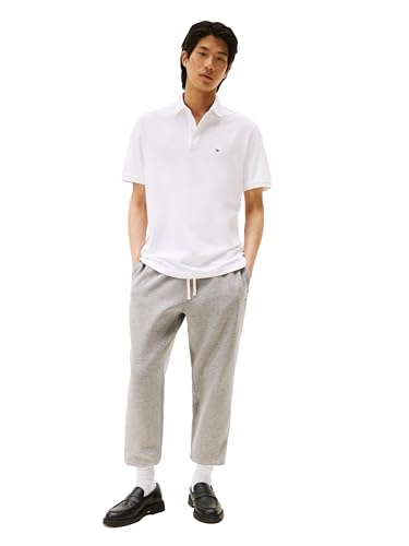 Image of Tommy Hilfiger Men's Short Sleeve Cotton Pique Polo Shirt in Classic Fit