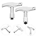 UPKOCH 2pcs Zinc Alloy Drum Keys for Tuning Drums and Tuning Tools Essential for Drummers and Musicians and Portable Accessories