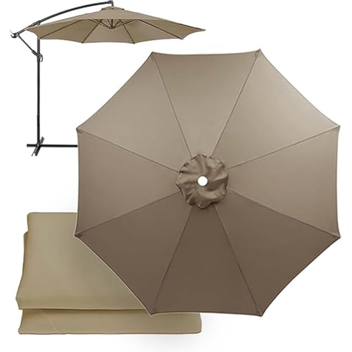 Toile de rechange parasol universelle 6/8 baleines haute résistance de 2 à 3.5M