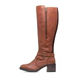 Lotus Jive Women's Tan Leather High Leg Boot - Size 5 UK - Brown