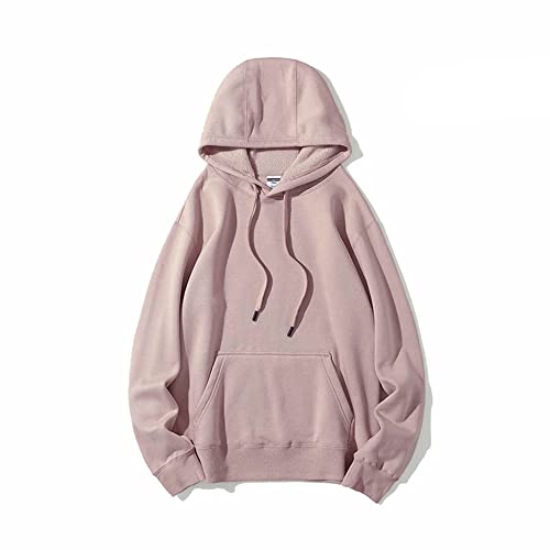 Pull à capuche en polaire Legou rose M pour automne hiver