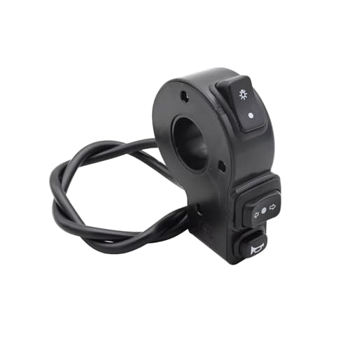 Commande clignotant moto pour remplacer un commodo défectueux sur guidon de 22mm