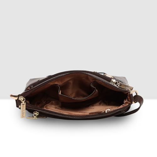 Image of ESBEDA Classic Structured Buckle Sling For Women | Ladies Purse | Slings For Casual Carry | Stylish Sling Bag | Gift Bag For Women