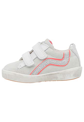 Sneaker en cuir Naturino Karim VL à paillettes pour enfant